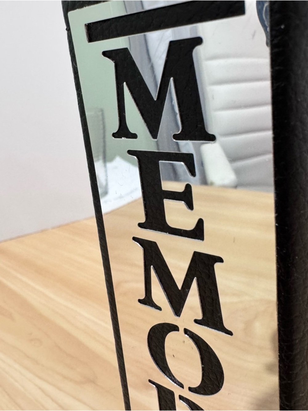 MEMORIES Photo Album Holds 100 4x6 Photos w/area for notes Black Faux Leather - Picture 10 of 16